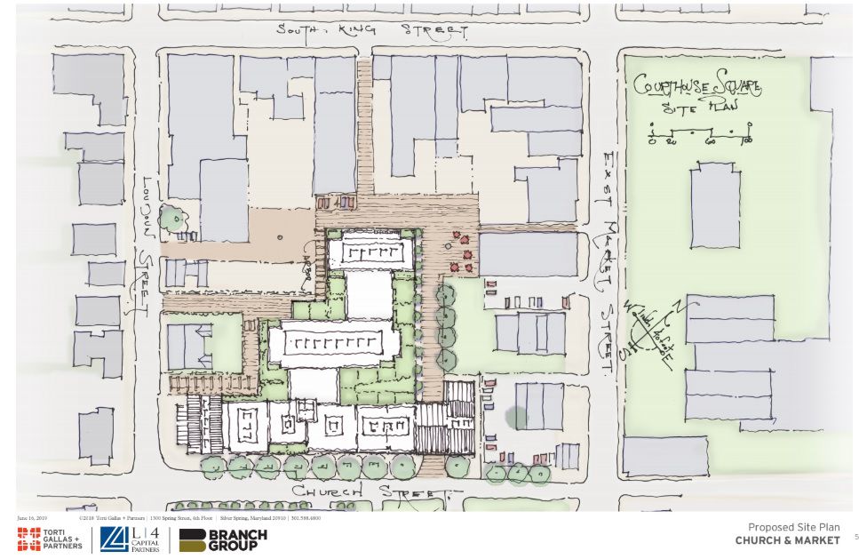 Church Market Site Plan